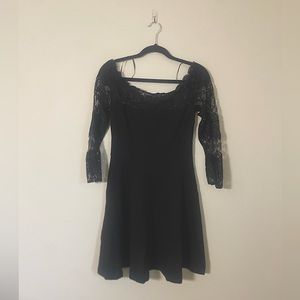 BB Dakota Black Lace Dress